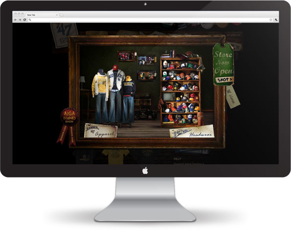 47 brand look book site design screen shot